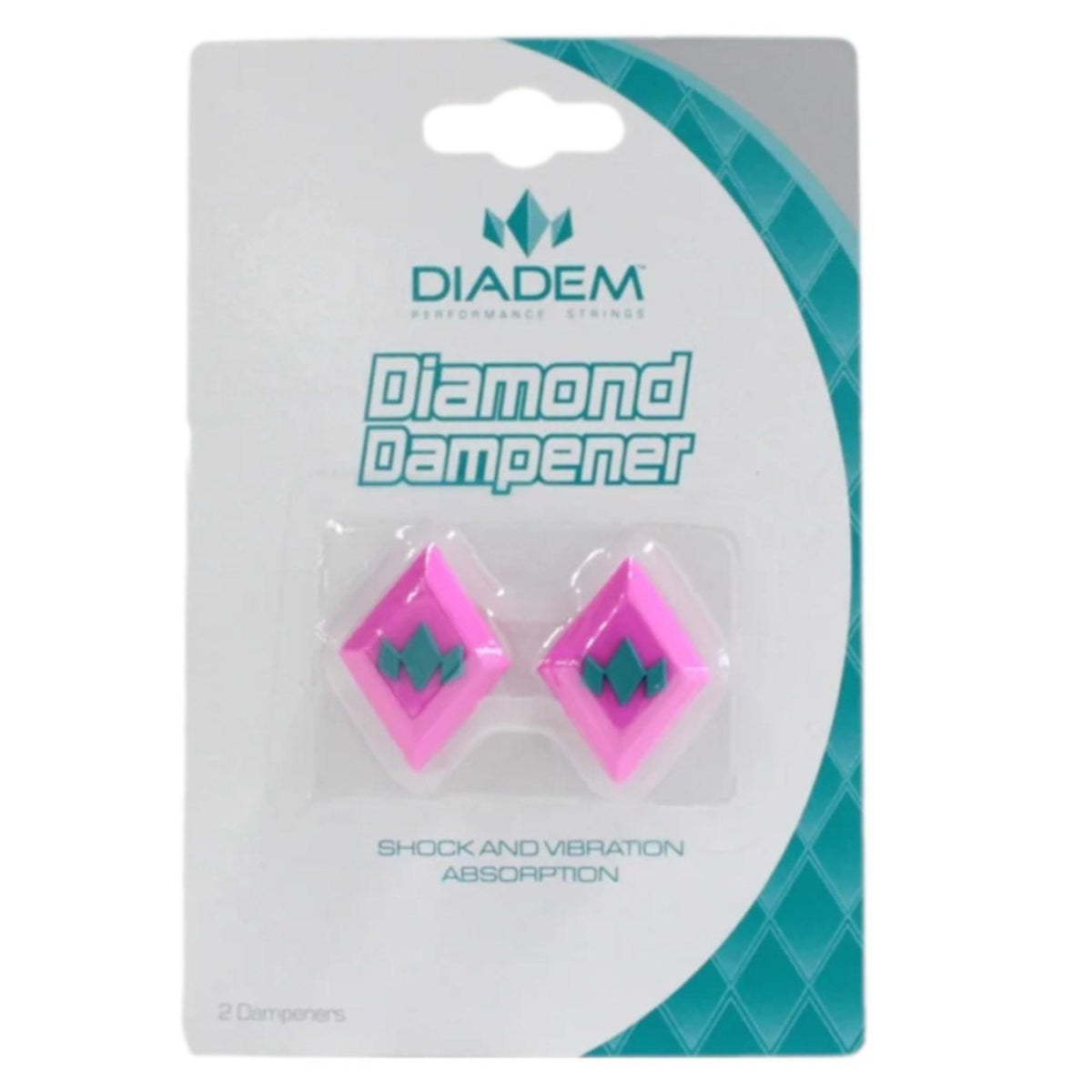 Tennis racket vibration dampeners in retail packaging, designed to reduce string vibration and improve comfort during play.