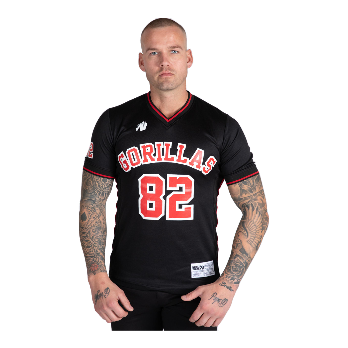 San Mateo T-shirt - Black/Red product photo