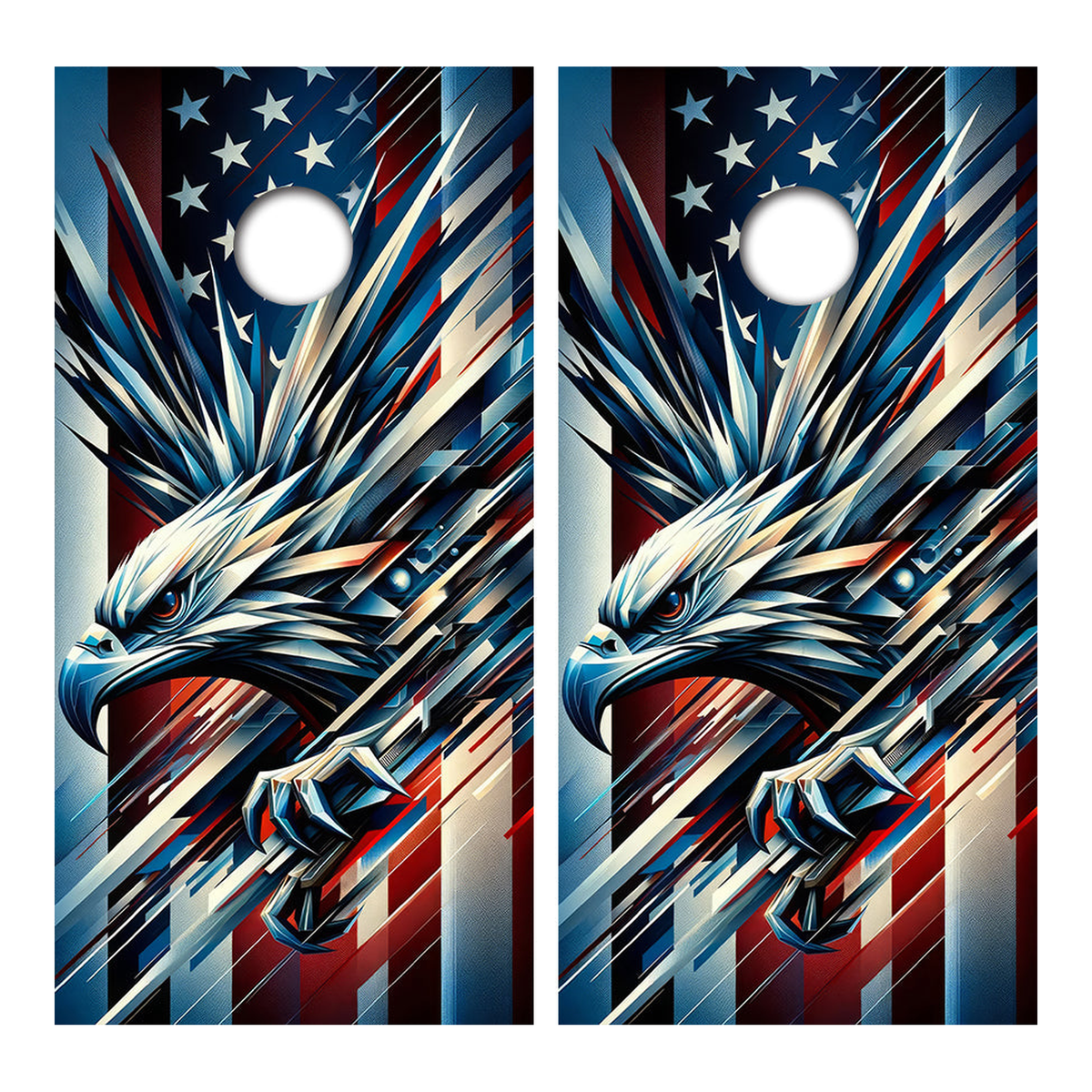 Screaming Eagle Cornhole Design - Corn5034 - Great Call Athletics