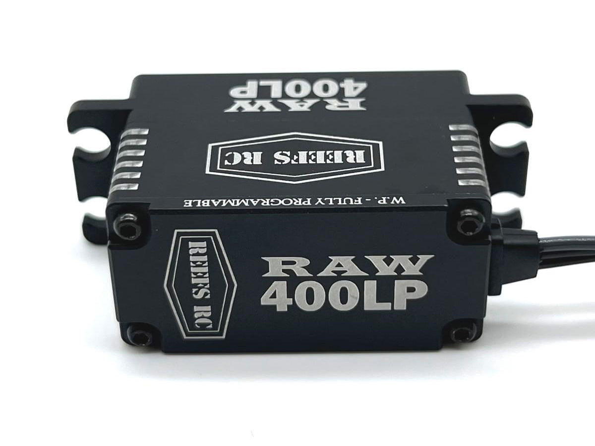 RAW 400 LP Fully Programmable Waterproof Servo - View 2