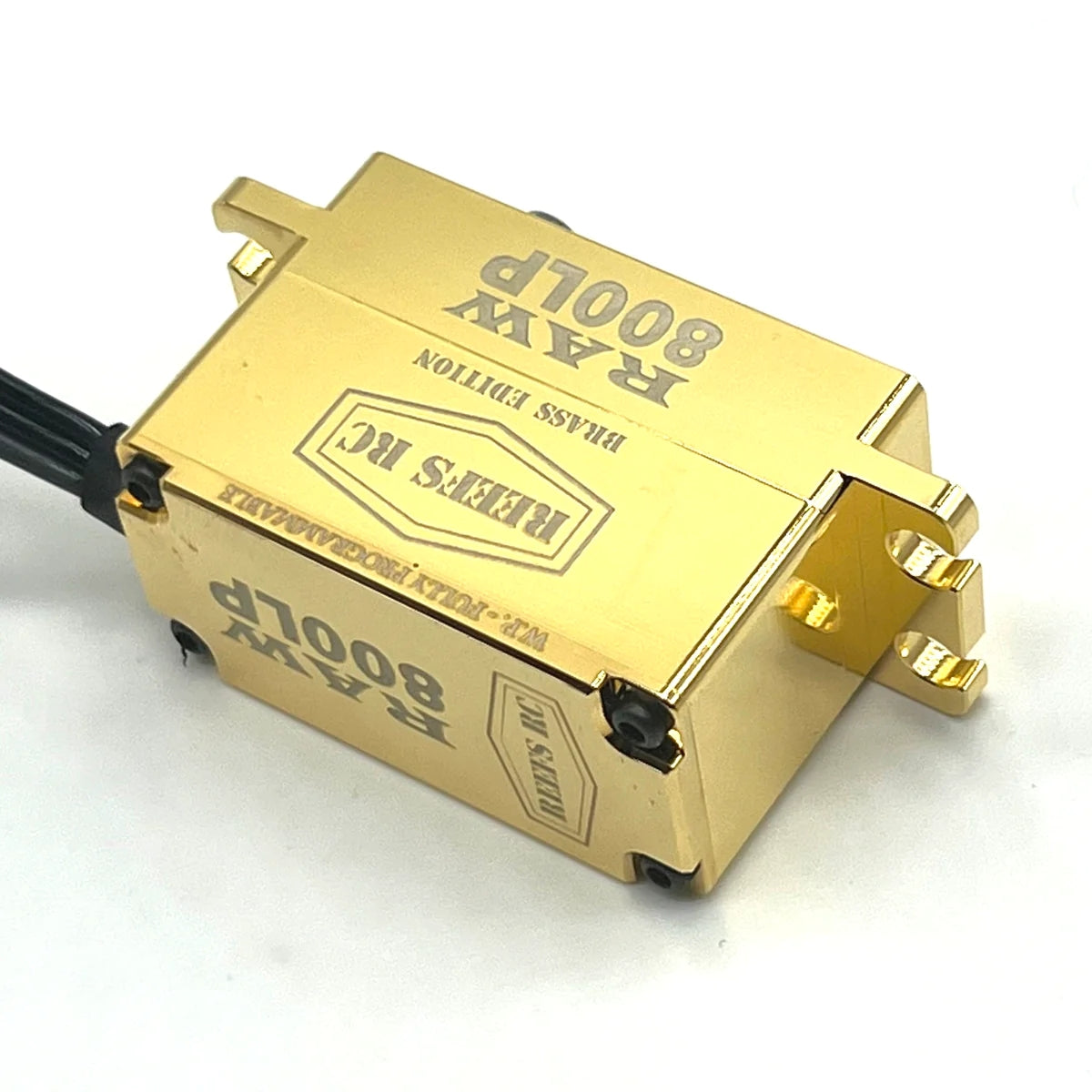 RAW800LP Servo, Brass Edition, Programmable Servo - View 3