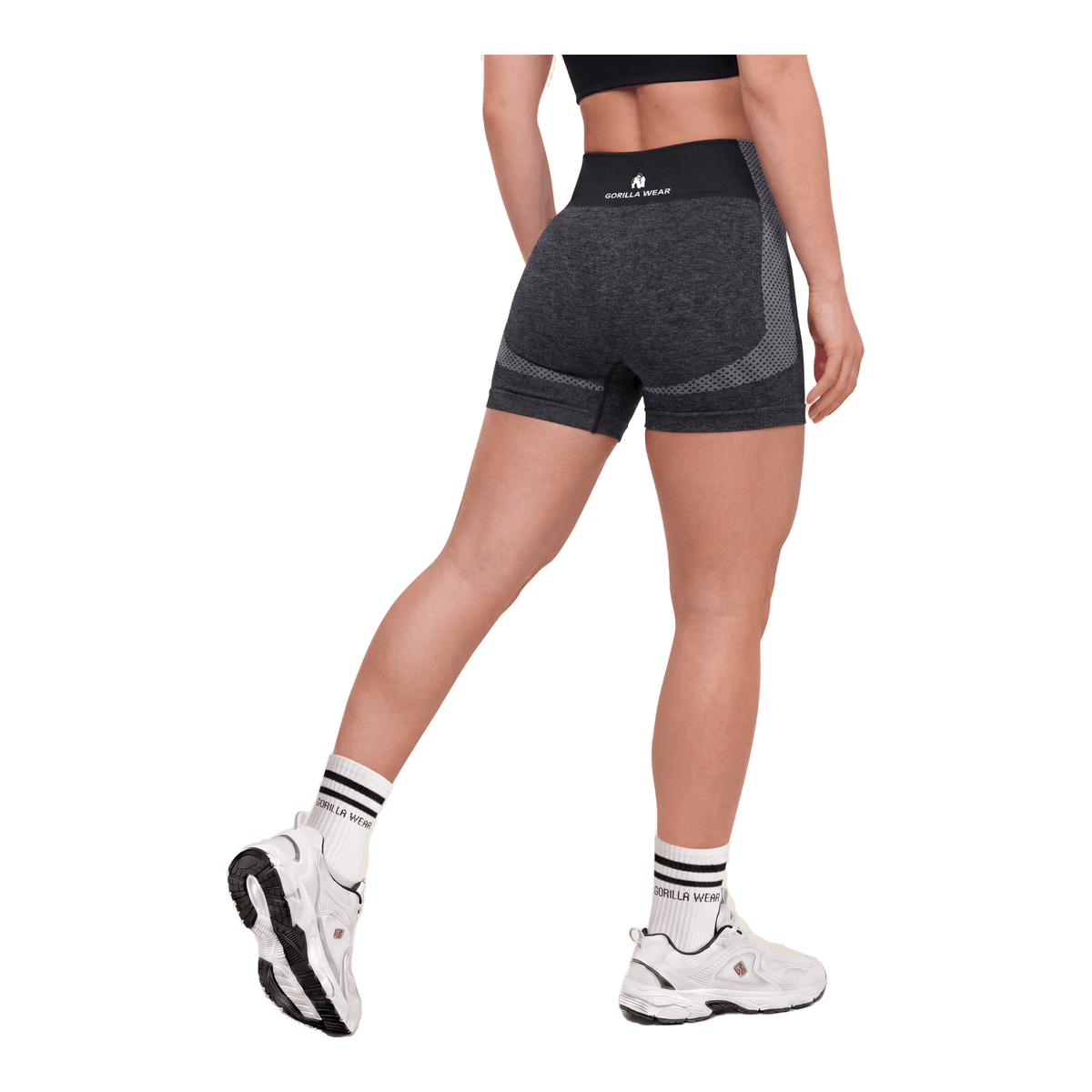 Selah Seamless Shorts - Black product photo