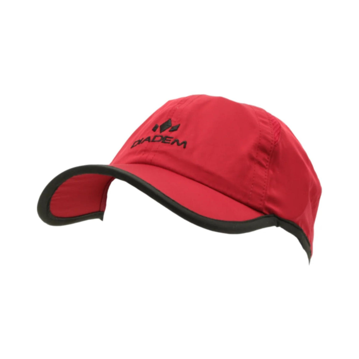 Diadem Drycore Select hat featuring a curved brim, lightweight construction, and front logo, shown at an angled view.