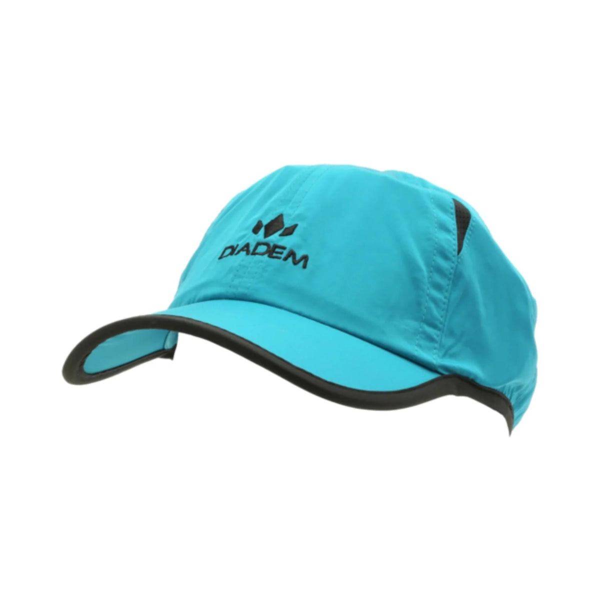 Diadem Drycore Select hat featuring a curved brim, lightweight construction, and front logo, shown at an angled view.
