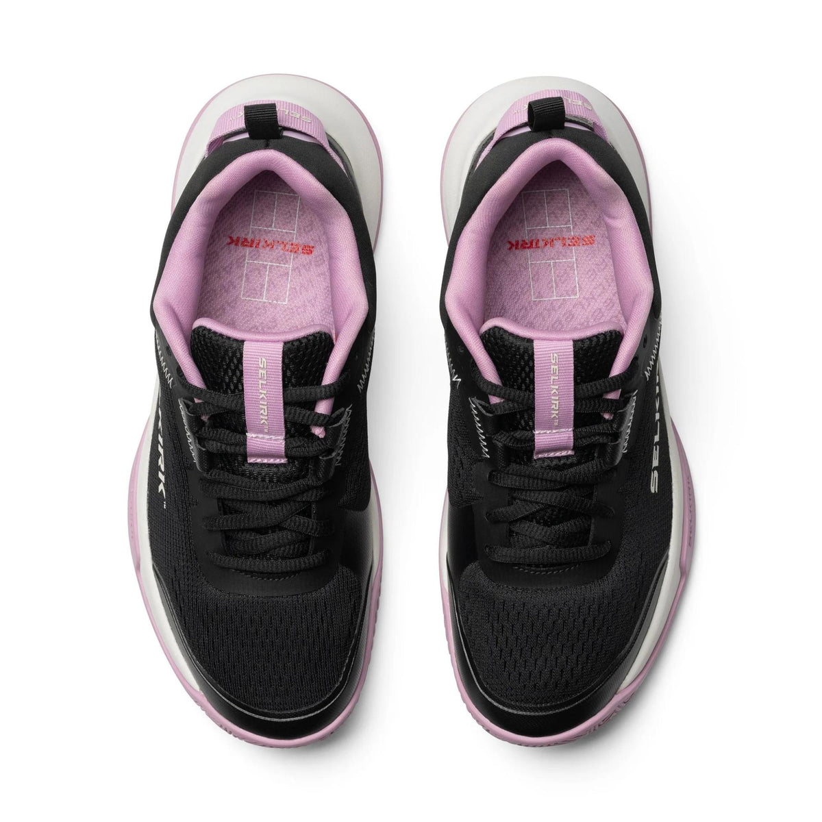 Selkirk Sport CourtStrike pickleball shoe with lace-up design, cushioned sole, and supportive upper.