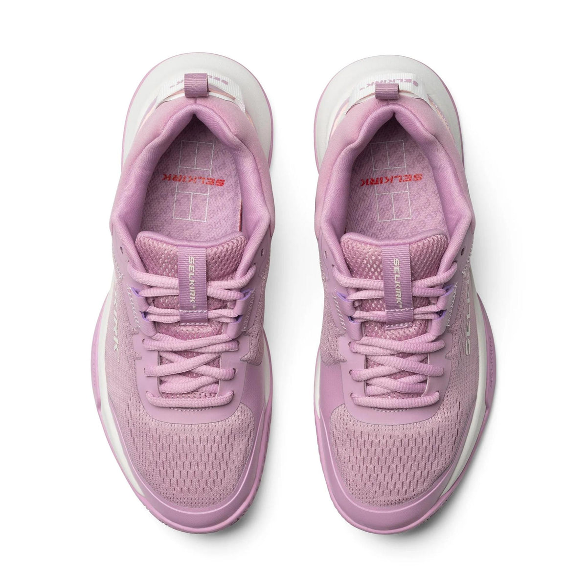 Selkirk Sport CourtStrike pickleball shoe with lace-up design, cushioned sole, and supportive upper.