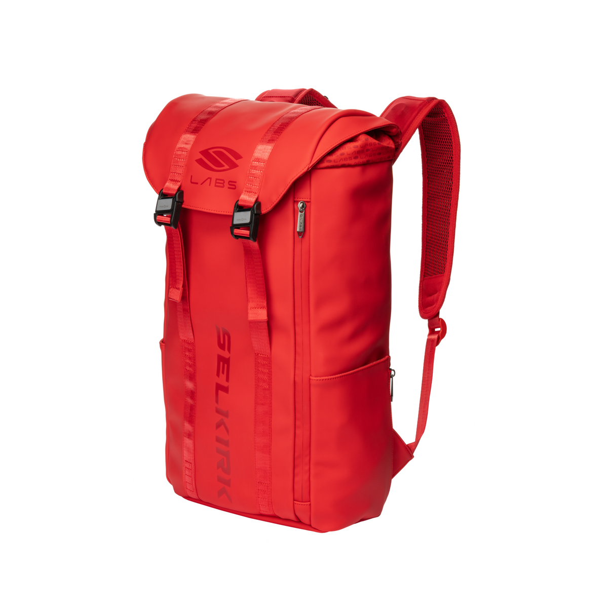 Selkirk LABS Prestige Pickleball Backpack in Crimson Red - front view