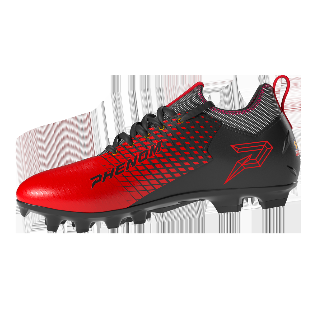 Shadow the Hedgehog Football Cleats - Quantum Speed 2.0 by Phenom Elite