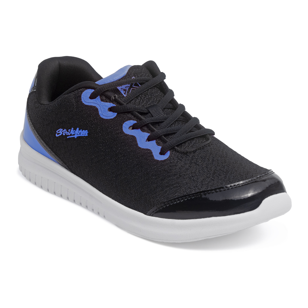 KR Strikeforce Glitz Women's Bowling Shoes, Black/Blue - product view 3