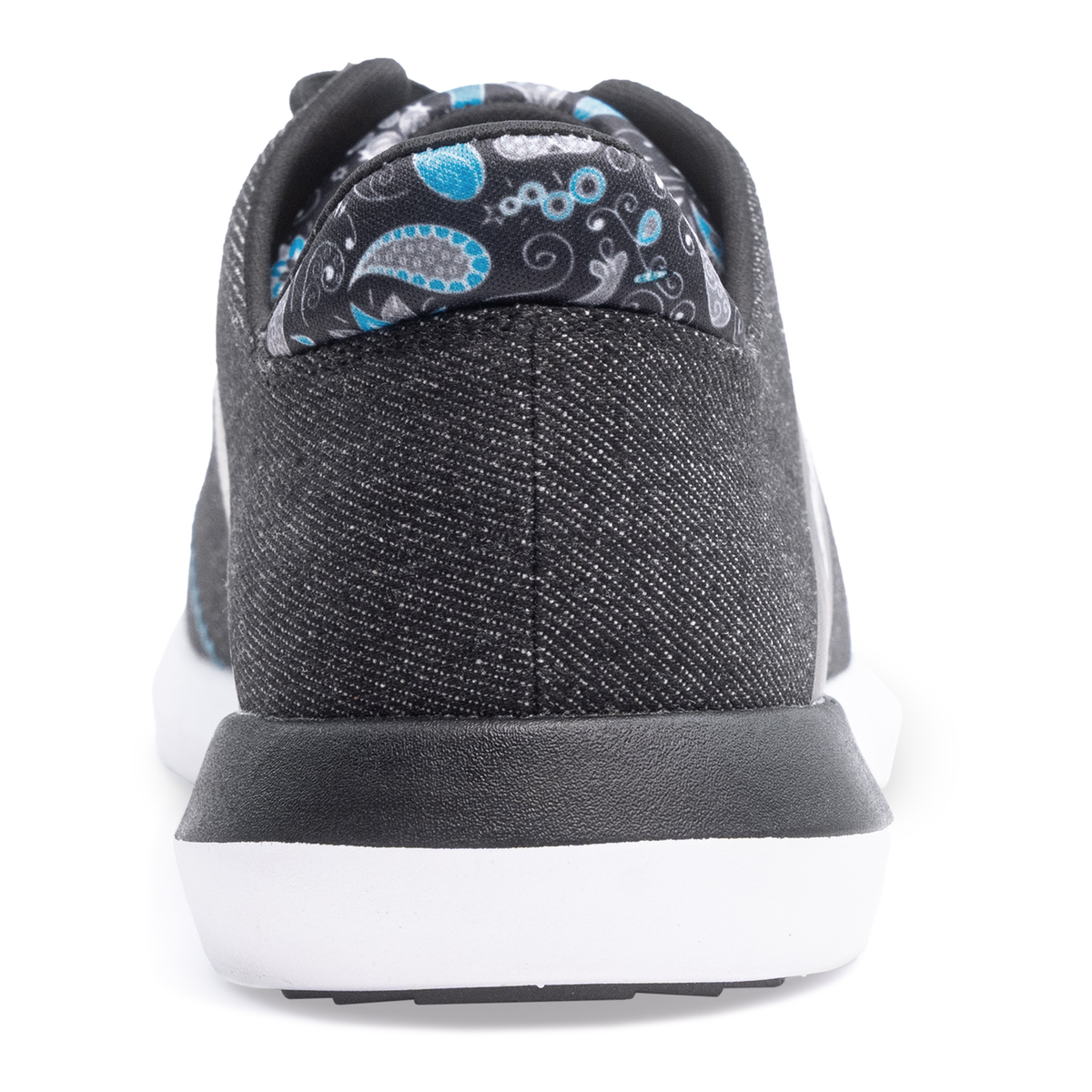 KR Strikeforce Lux Women's Bowling Shoes, Black/Ocean Blue - product view 4