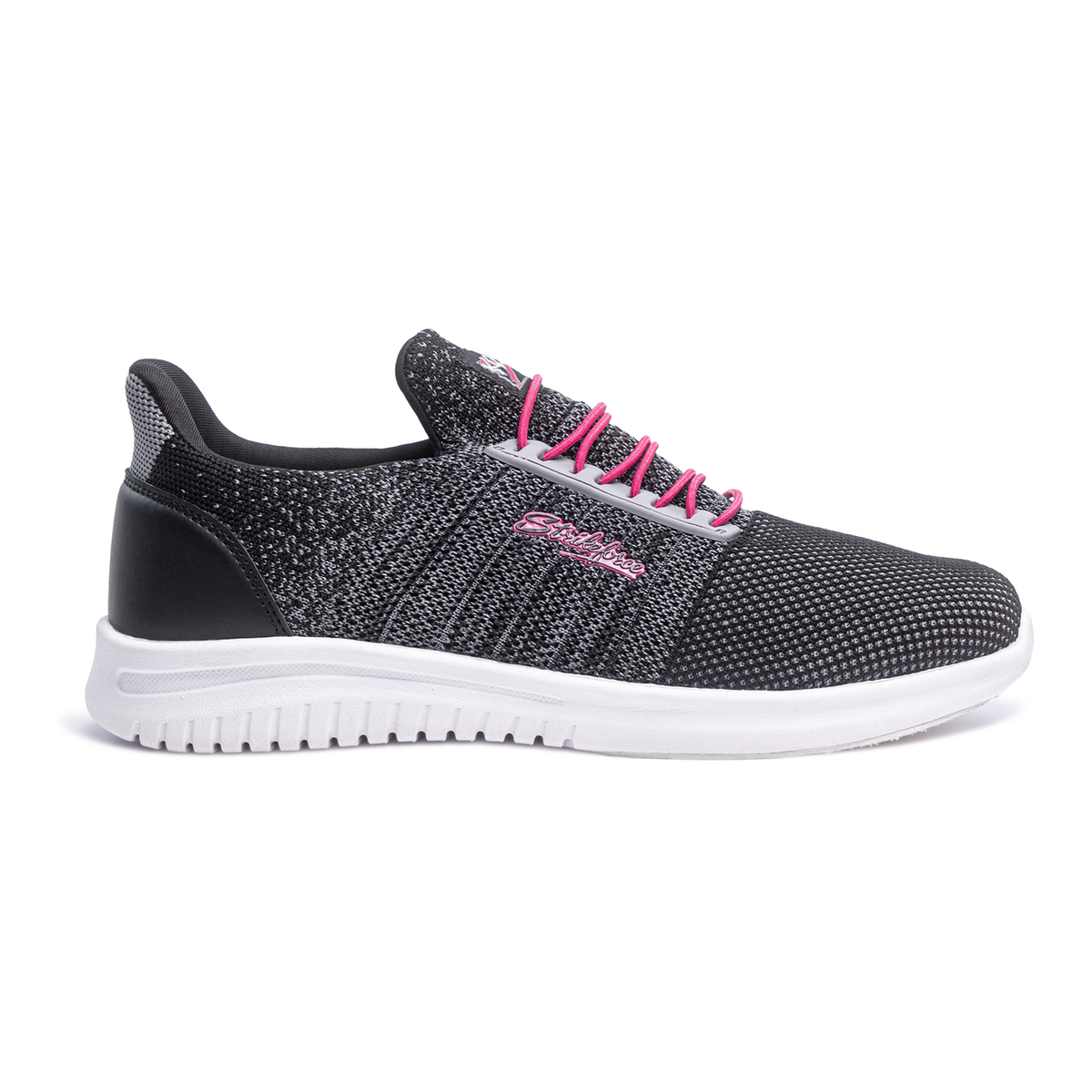 KR Strikeforce Rhythm Women's Bowling Shoes, Dark Grey/Pink - product view 2