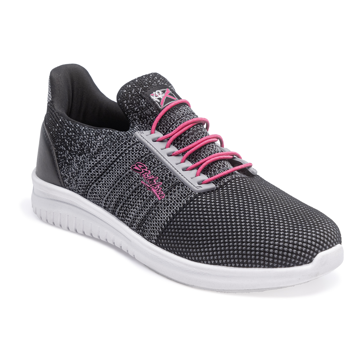 KR Strikeforce Rhythm Women's Bowling Shoes, Dark Grey/Pink - product view 3