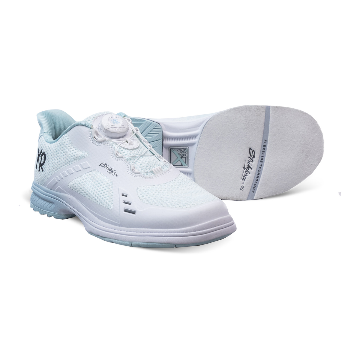 KR Strikeforce Lady Jet Right Hand Women's Bowling Shoes, White Teal - product view 7