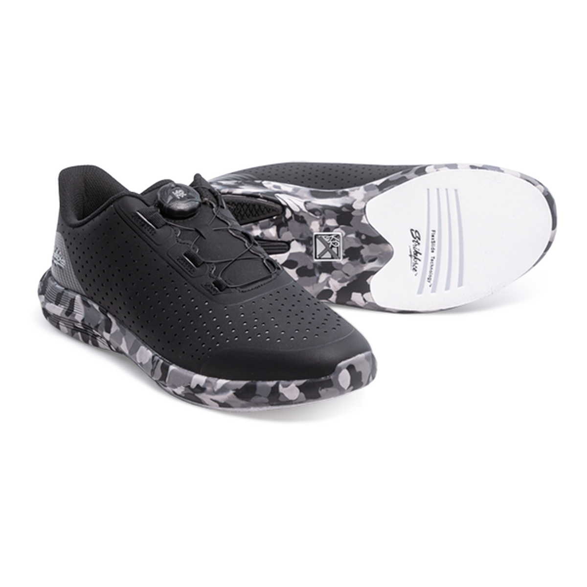 KR Strikeforce Arrow Fast Twist Men's Bowling Shoes, Black/Camo - product view 7