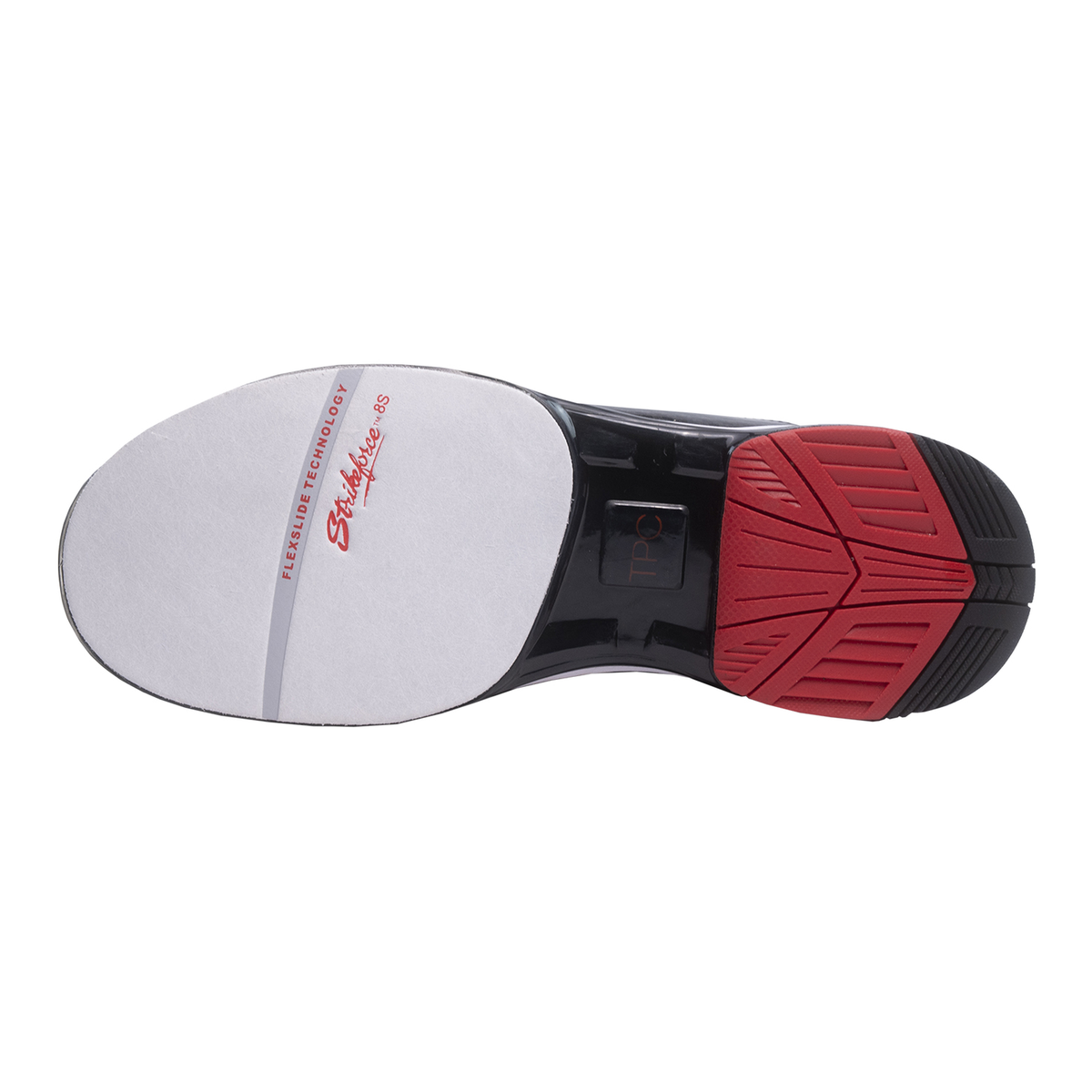 KR Strikeforce TPC Maven Right Hand Men's Bowling Shoes, Black/Red - product view 6