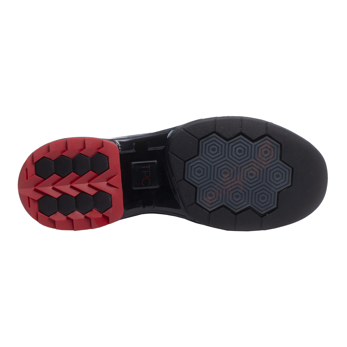 KR Strikeforce TPC Maven Left Hand Men's Bowling Shoes, Black/Red - product view 5