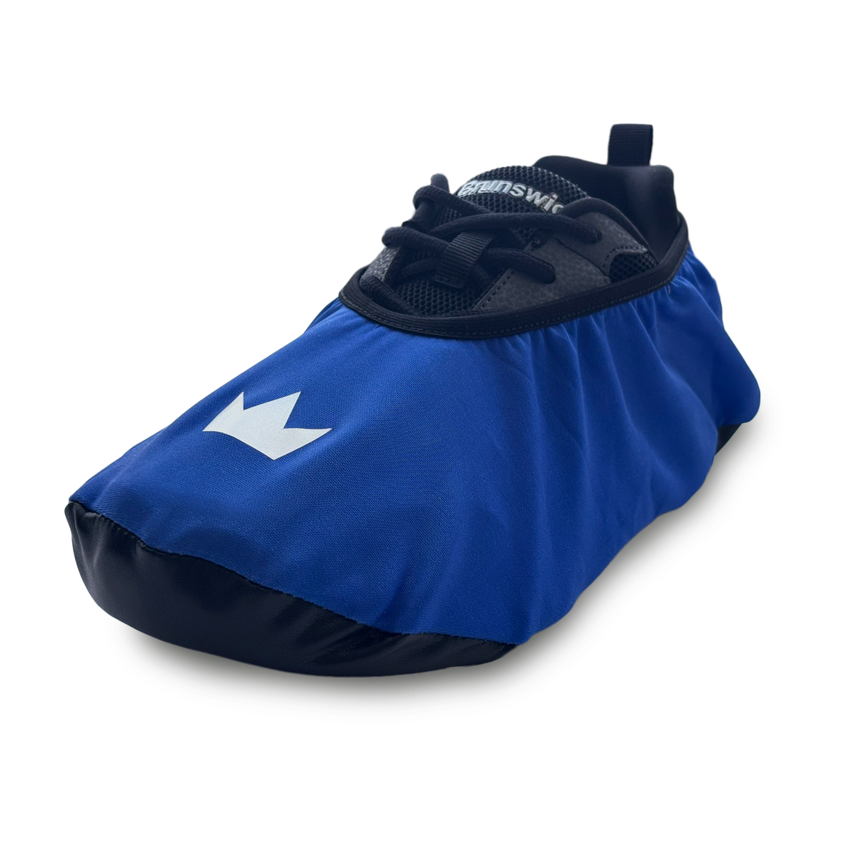 Brunswick Shoe Shield in Blue - 3/4 view