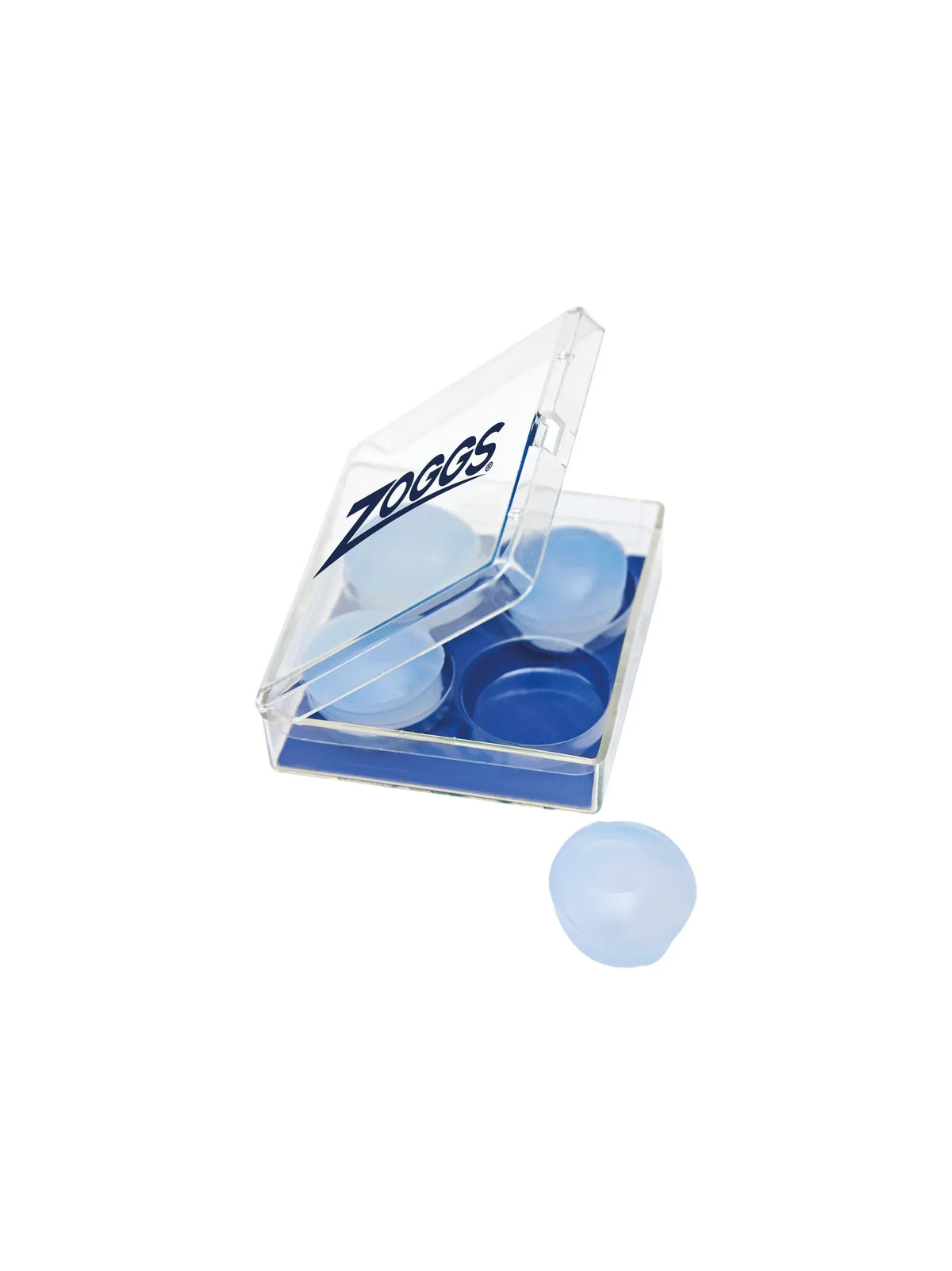 Zoggs Silicone Swimming Ear Plugs Soft Pliable Reusable Ear Protection
