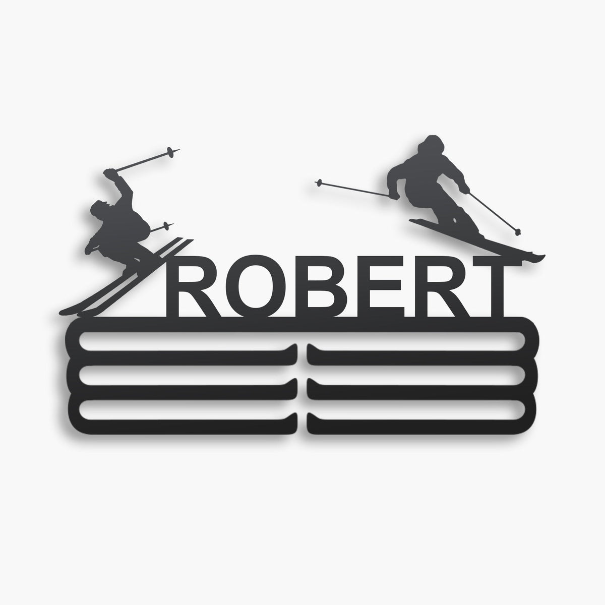 Skiing Medal Hanger