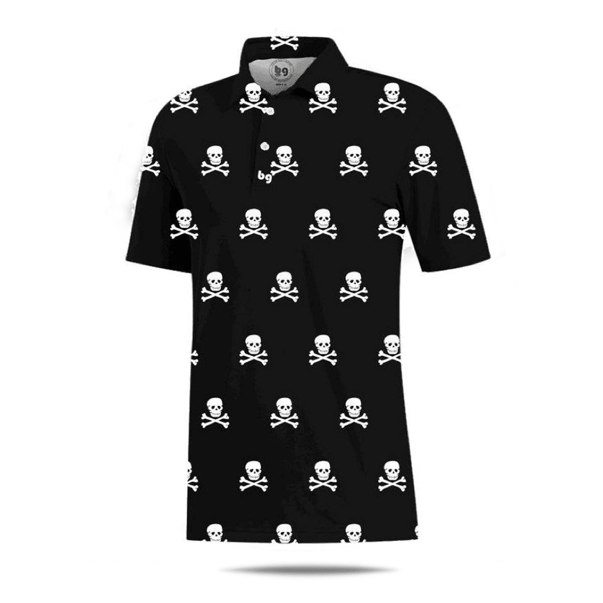 Skull and Crossbones Men's Polo