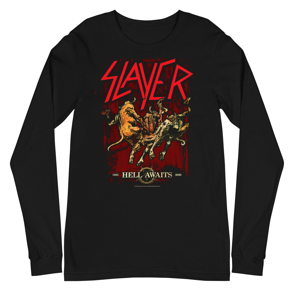 Slayer - Hell Awaits Long Sleeve T-Shirt