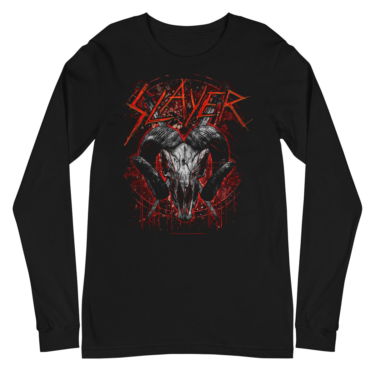 Slayer - Ram's Head Long Sleeve T-Shirt