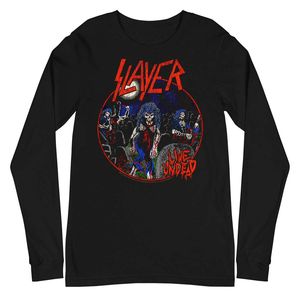 Slayer - Live Undead Long Sleeve T-Shirt