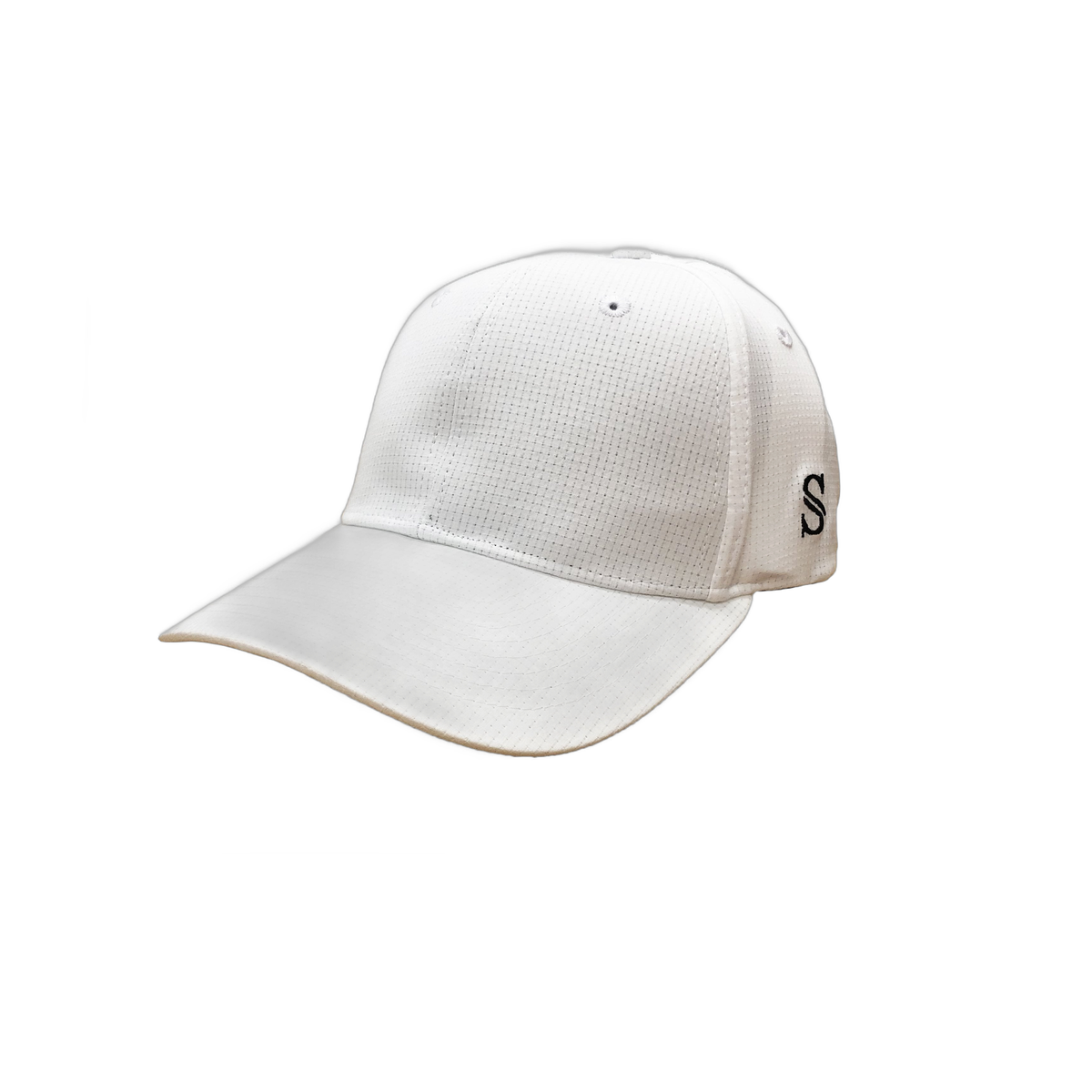 Smitty HT110/HT111 Performance Flex Fit Football Hats in White - front view