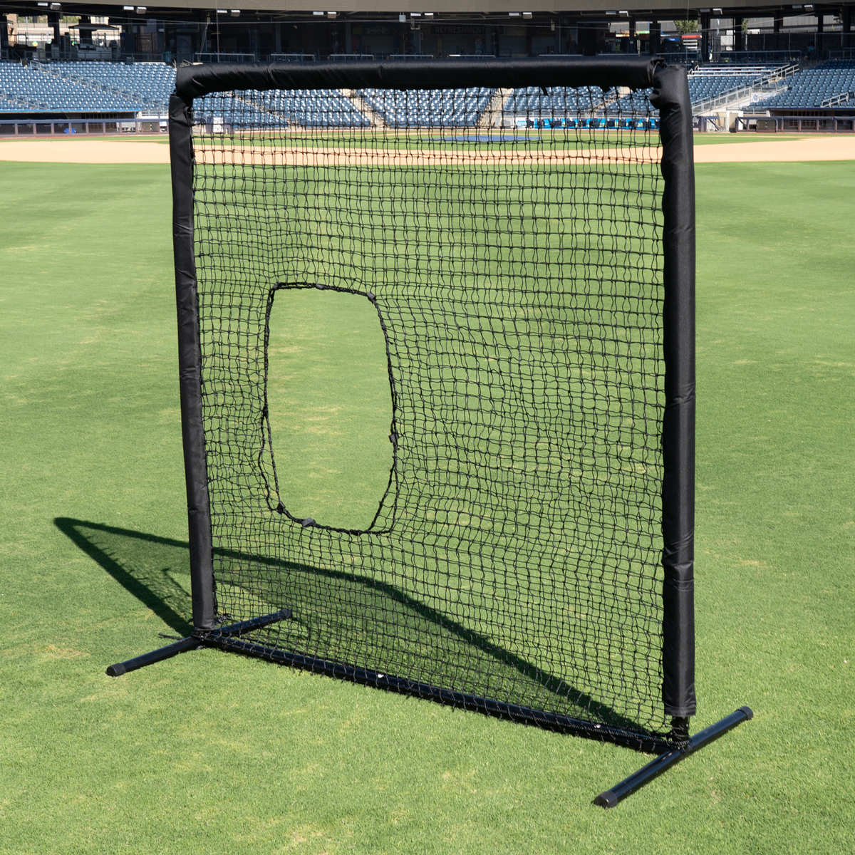 Cimarron 7x7 #42 Softball Net and Commercial Frame - Alternate View 1