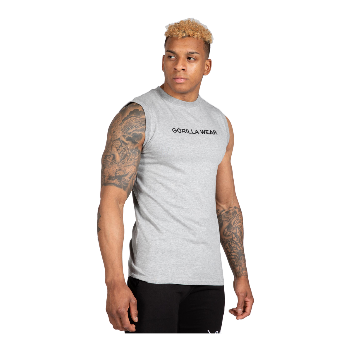 Sorrento Sleeveless T-Shirt - Gray product photo