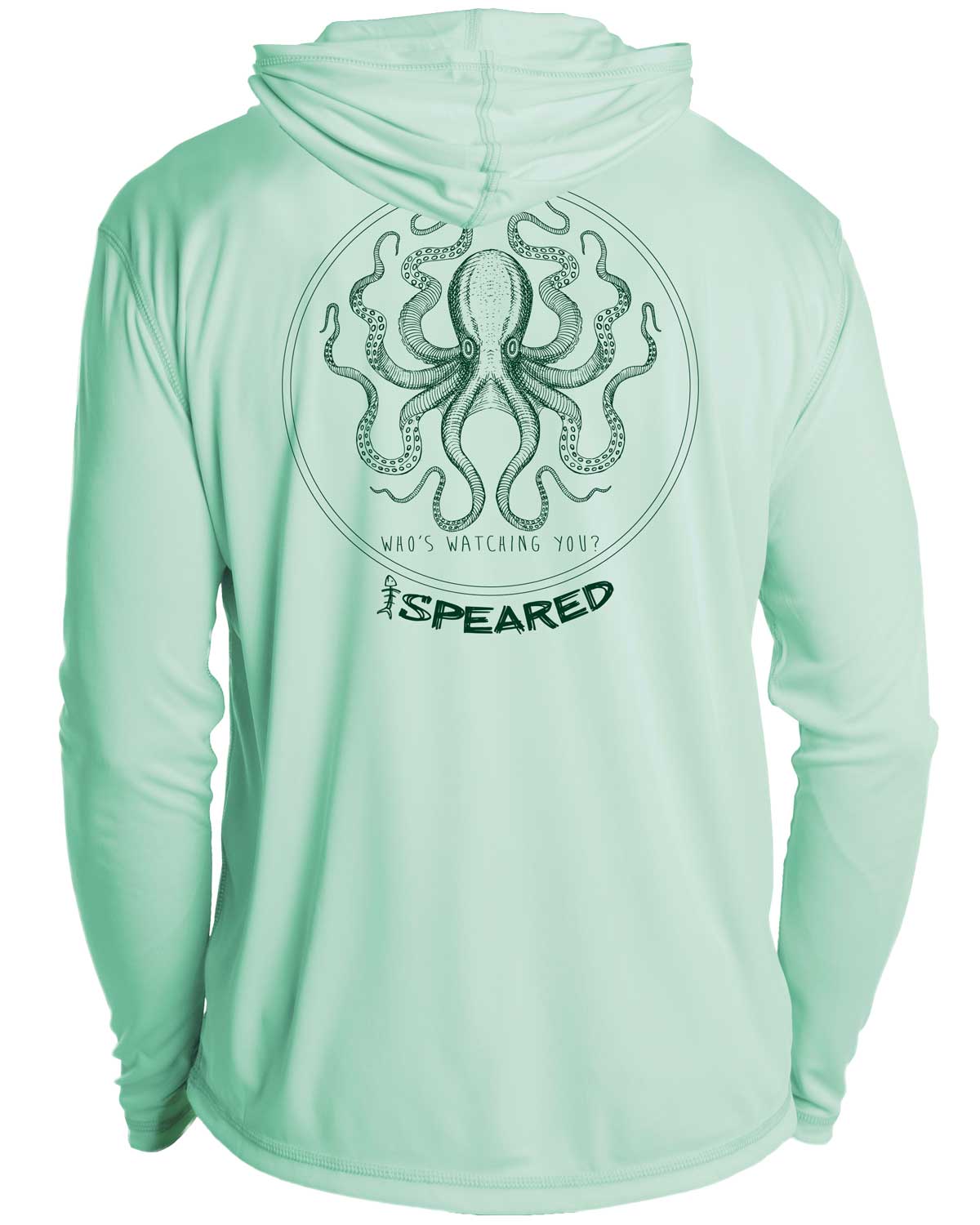 Kraken UV UPF 50+ Long Sleeve Hoodie - View 3