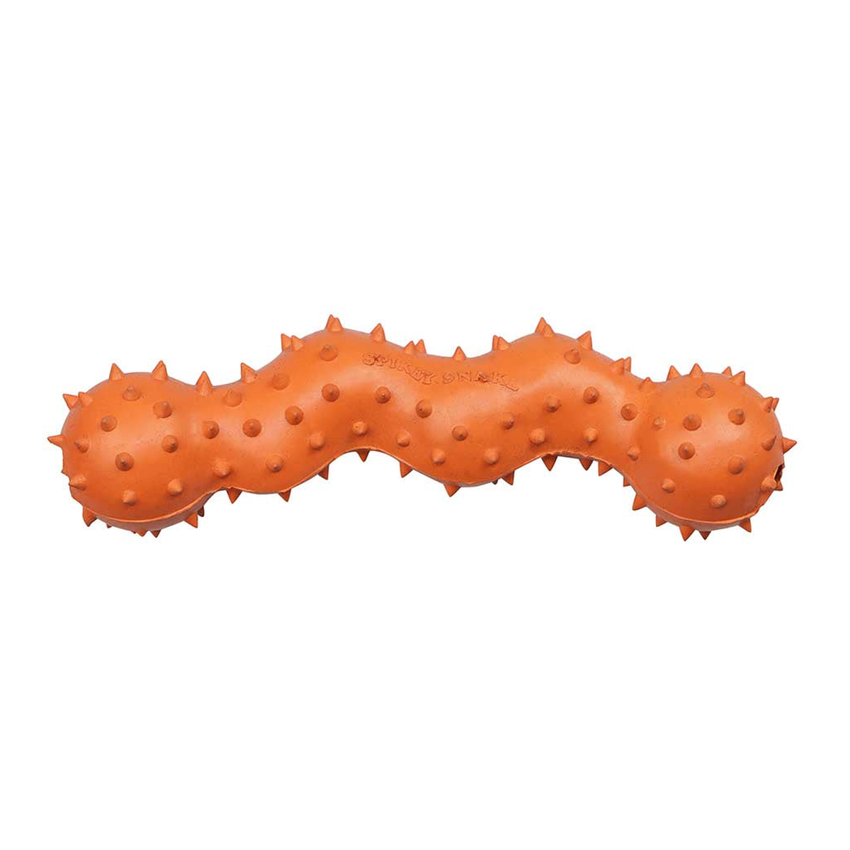 Spikey Snake Rubber Dog Toy product photo