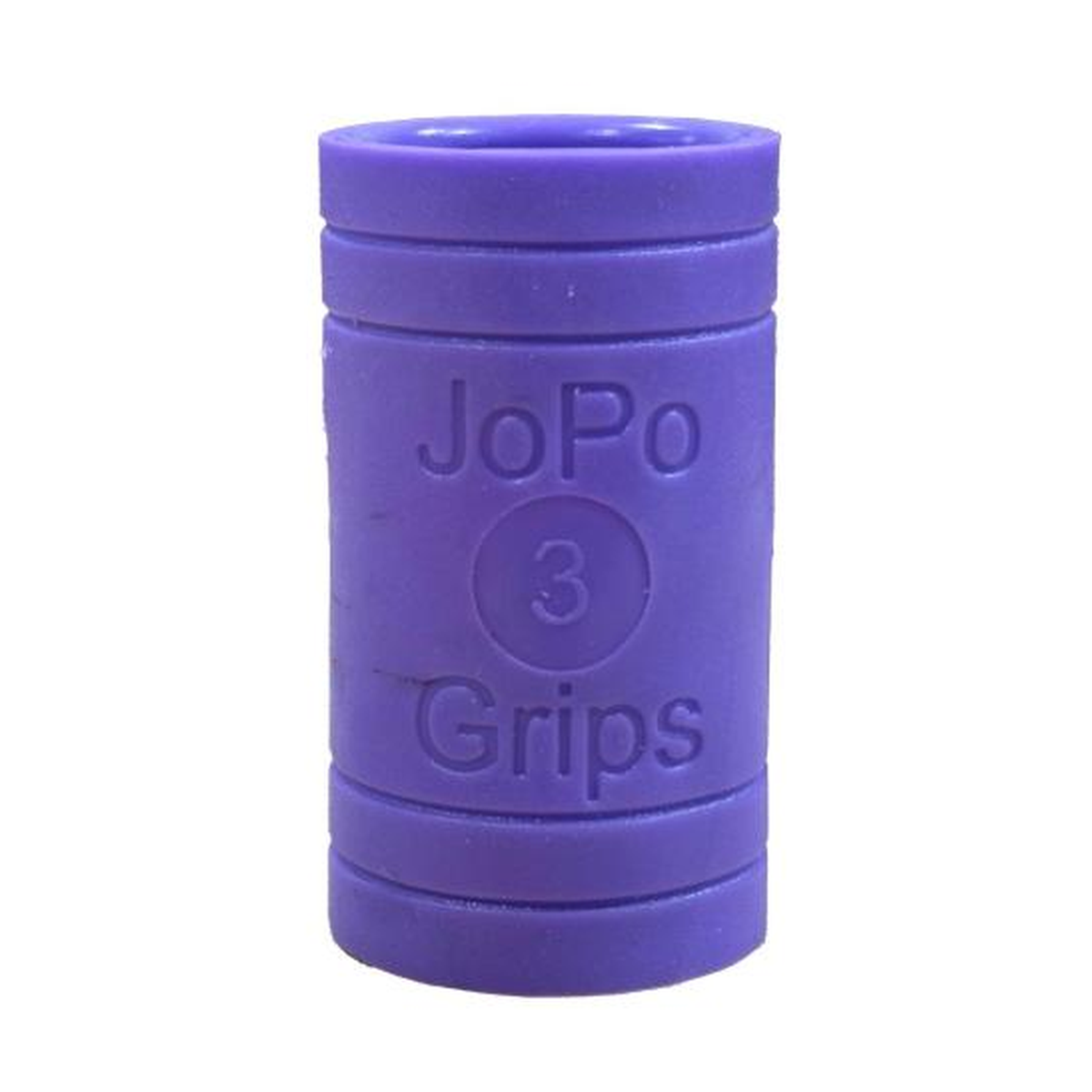 JoPo Finger Grips Power Flat Oval Purple - primary view