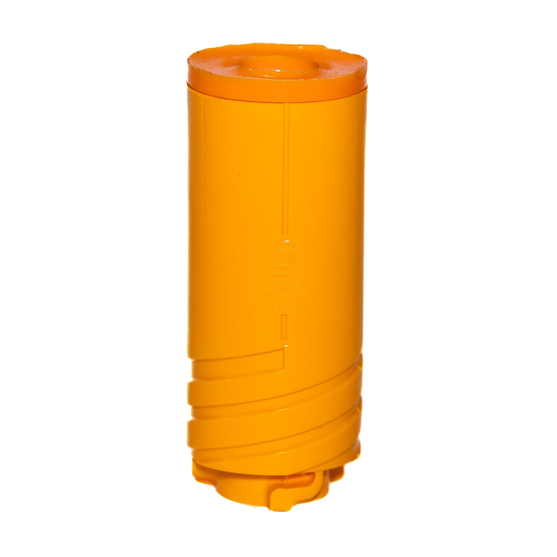 JoPo Twist Inner with 1-1/4 inch Slug in Orange Inner/Orange Slug - primary view