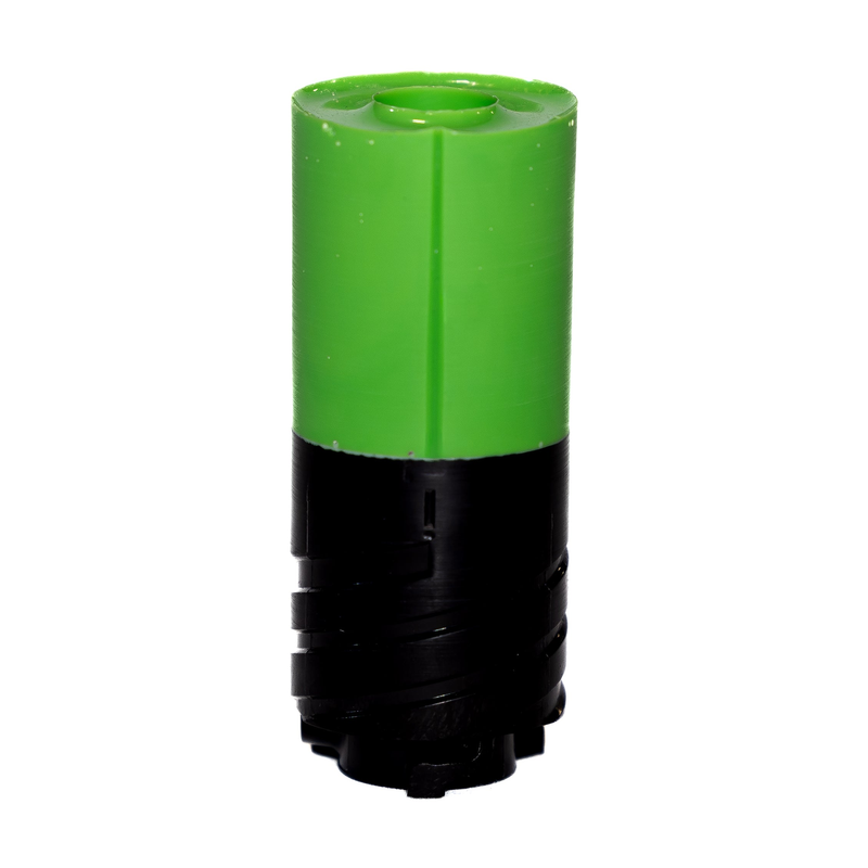 JoPo Twist Inner with 1-3/8 inch Slug in Black Inner/Green Slug - primary view