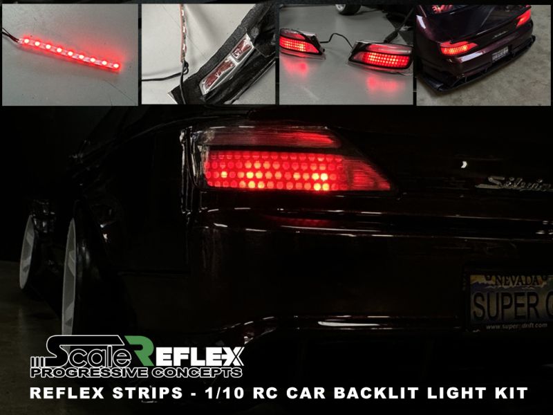 Strip - LEDs for Lexan Light Bucket Kit (Wht, Amb, Red) - View 3