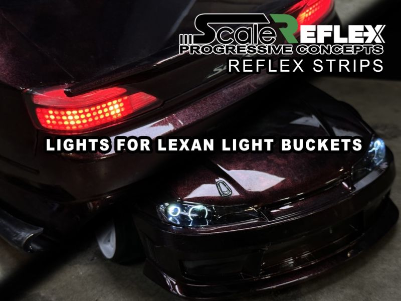 Strip - LEDs for Lexan Light Bucket Kit (Wht, Amb, Red) - View 5