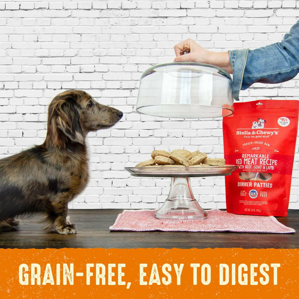 Stella & Chewy's Stella's Super Beef Dinner Patties Freeze-Dried Raw Food For Dogs - View 6