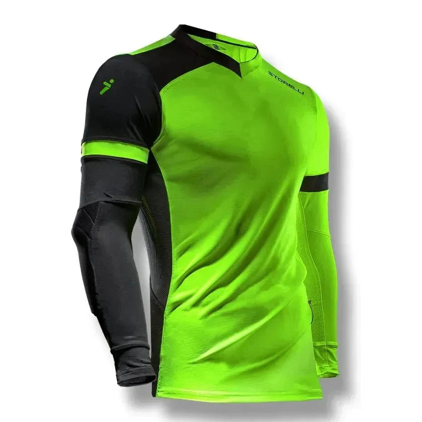Storelli Exoshield Youth Goalkeeper Jersey - Green