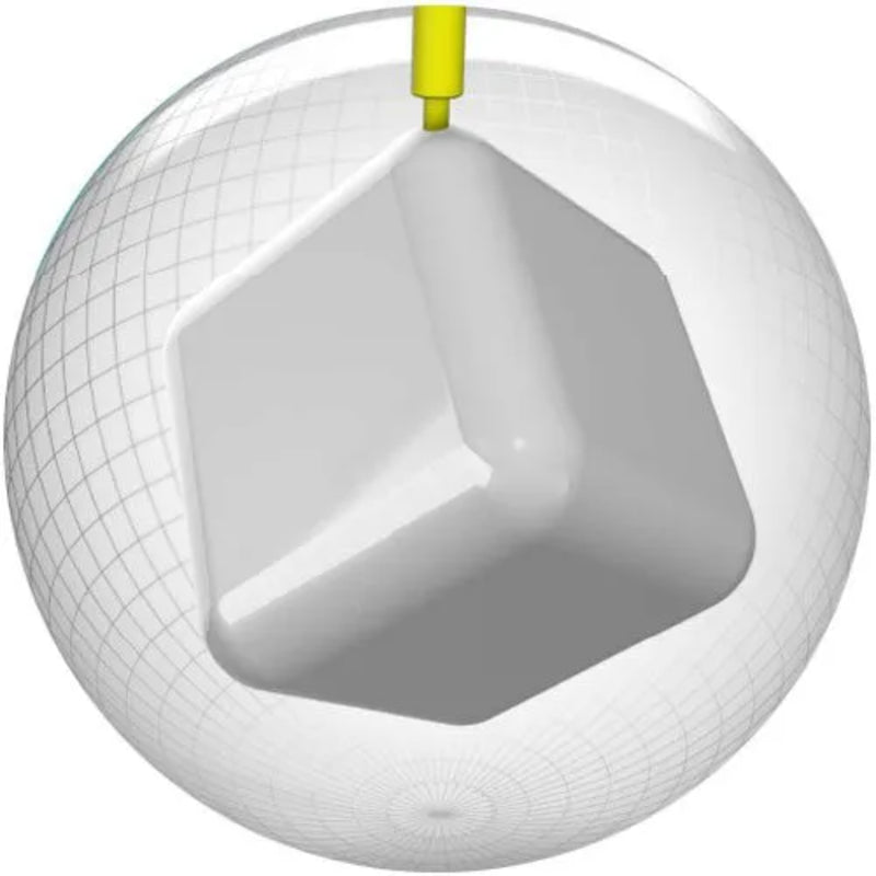 Storm Clear White Bowling Ball