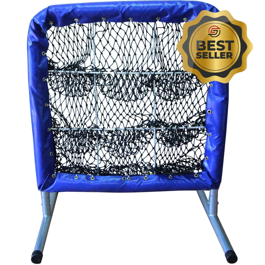 Cimarron Strike Zone Trainer Net, Frame, and Padding - Front View