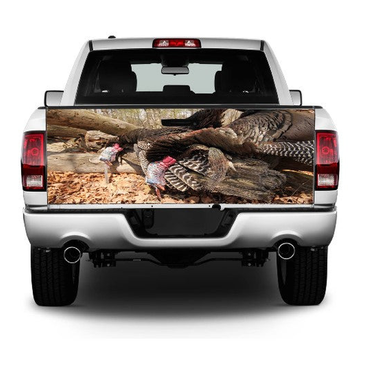 Successful Turkey Hunt Results Tailgate Wrap Vinyl Graphic Decal Sticker product photo