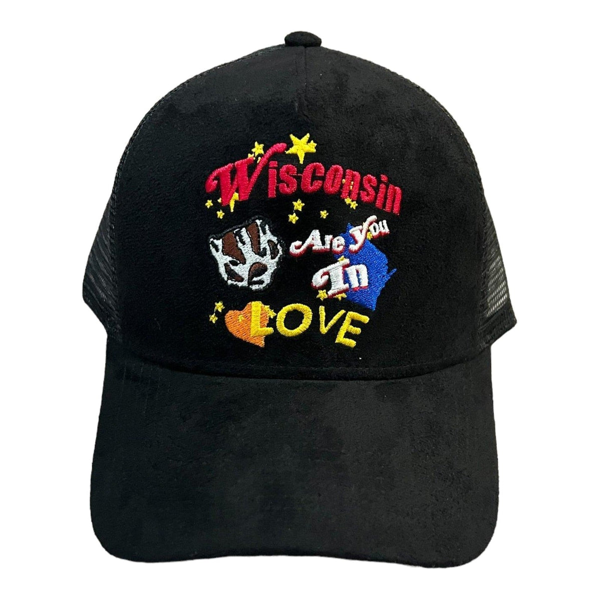 Supra Sneakers State Pride Trucker Hat Black
