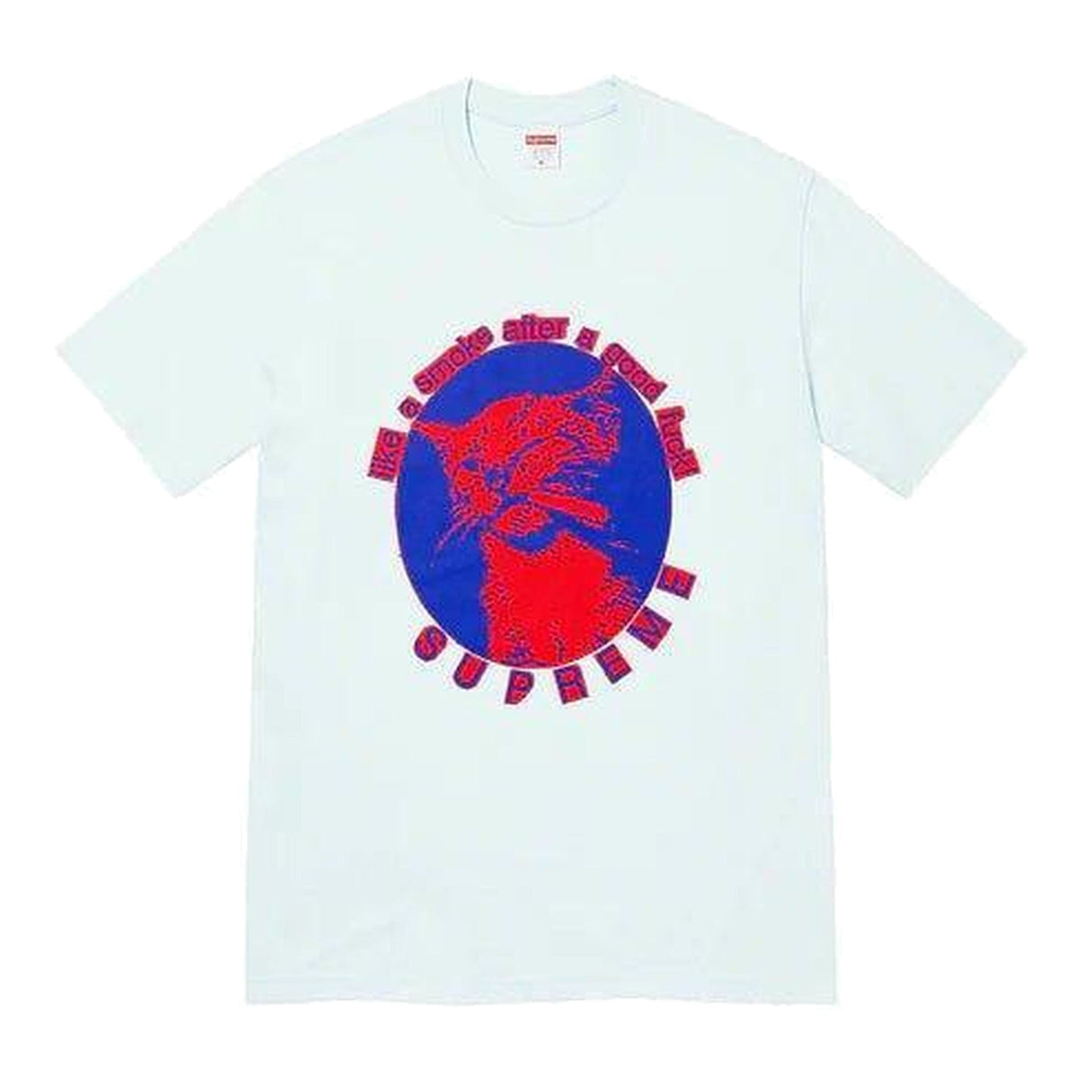 Supreme Smoke Tee Pale Blue