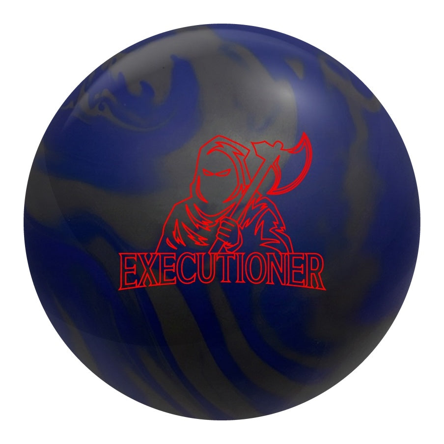 SWAG Executioner Solid Bowling Ball in Navy Red - front