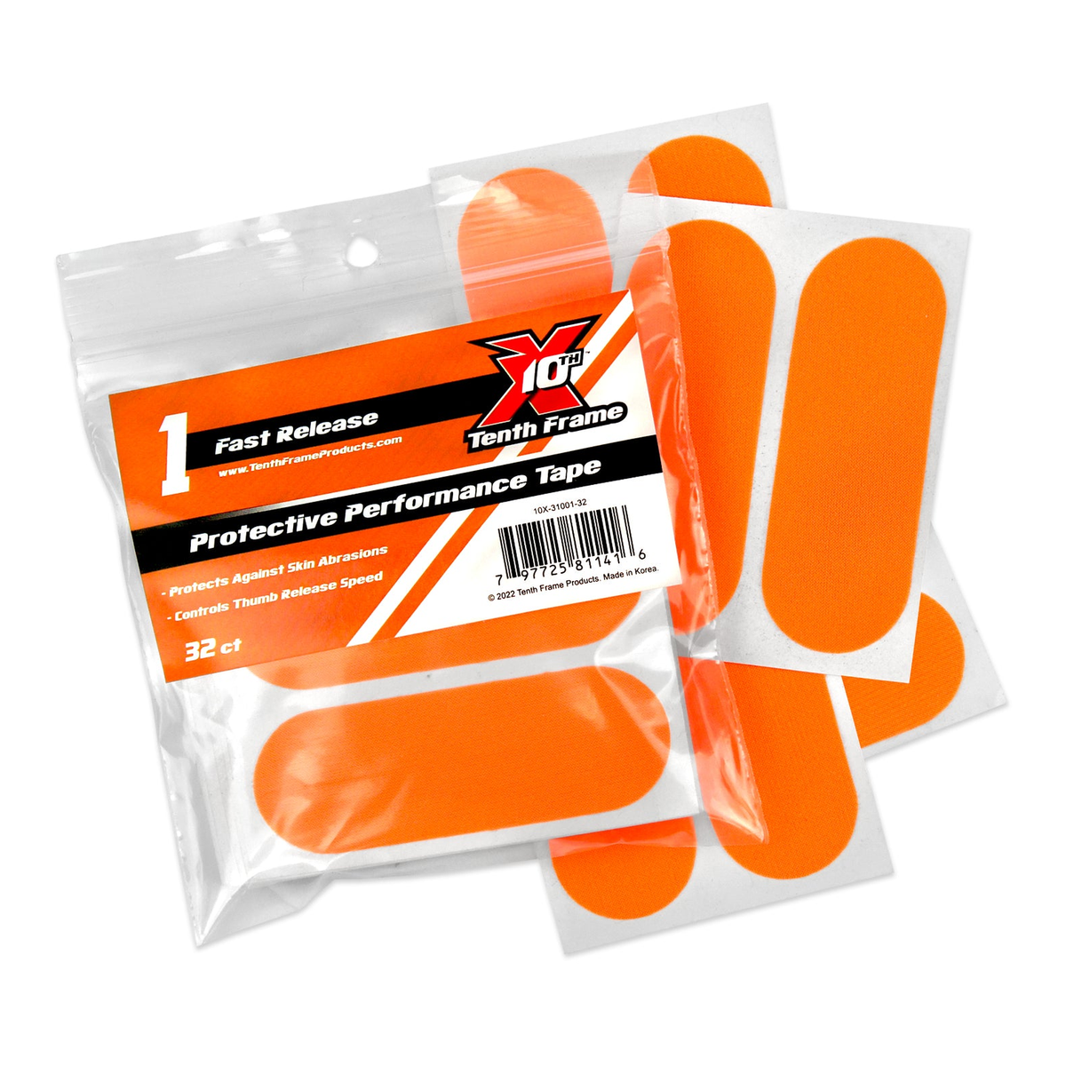 Tenth Frame Protective Performance Tape in 1 Fast Orange - primary view