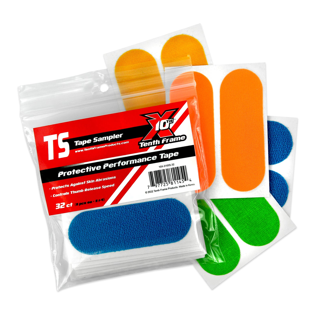 Tenth Frame Protective Performance Tape in Sample Pack - primary view