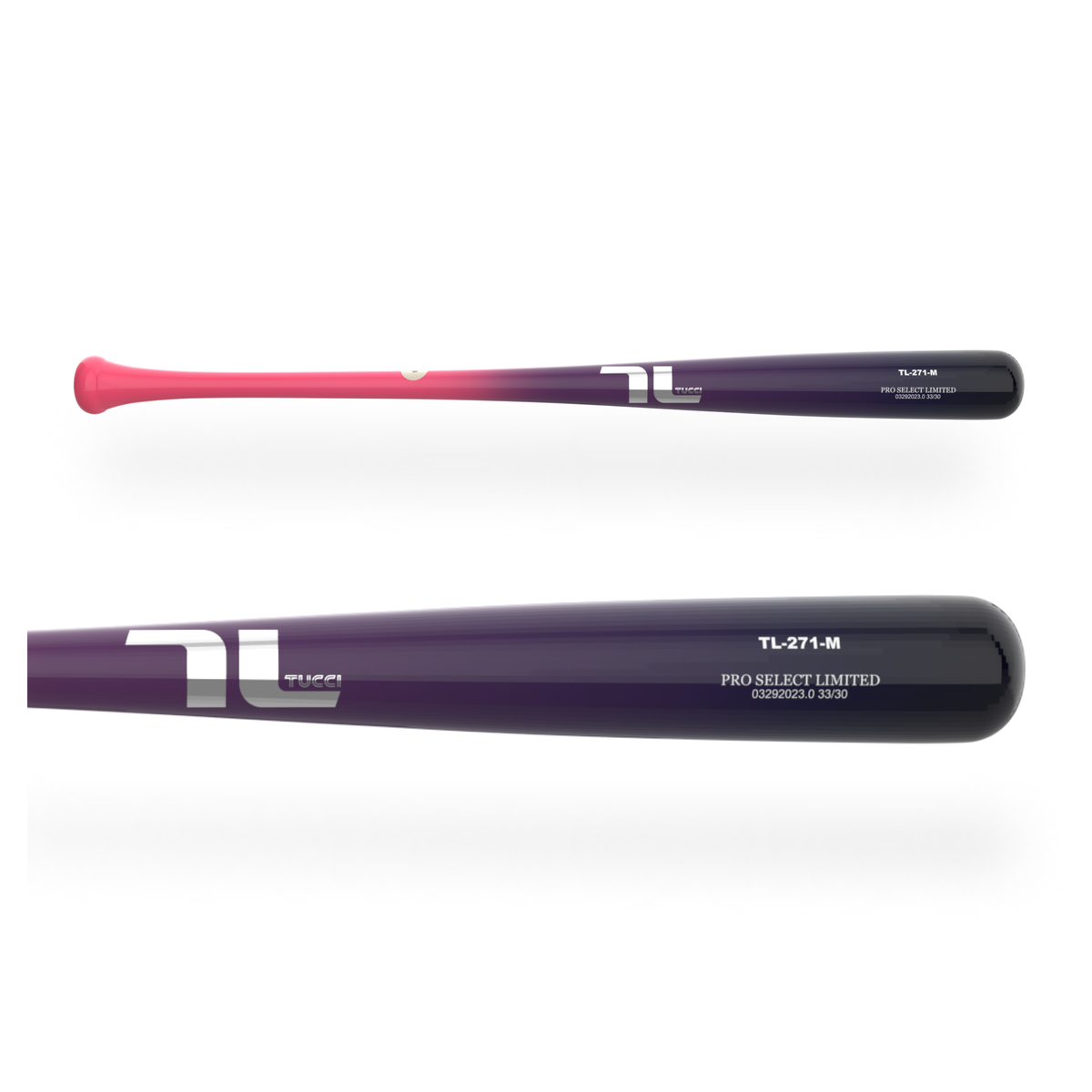 TUCCI TL-271 Pro Select Limited Wood Bat - Galaxy Fade in Galaxy Fade