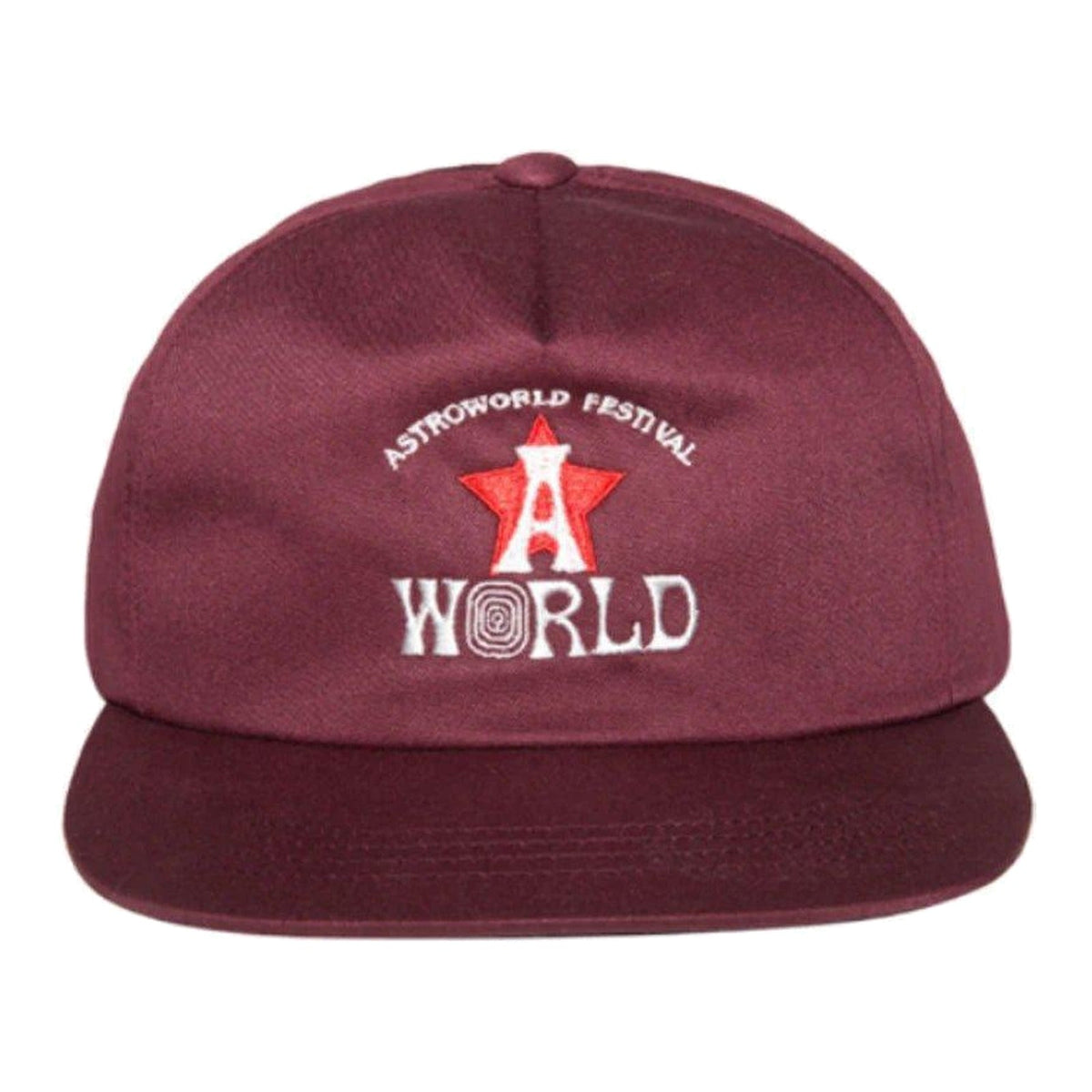 Travis Scott Astro Hat Burgundy