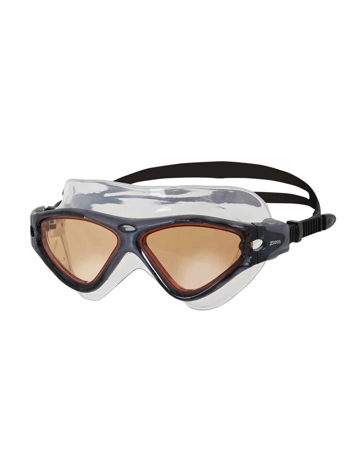Zoggs Tri-Vision Swimming Mask Large Frame 180 Degree Vision UV Goggles